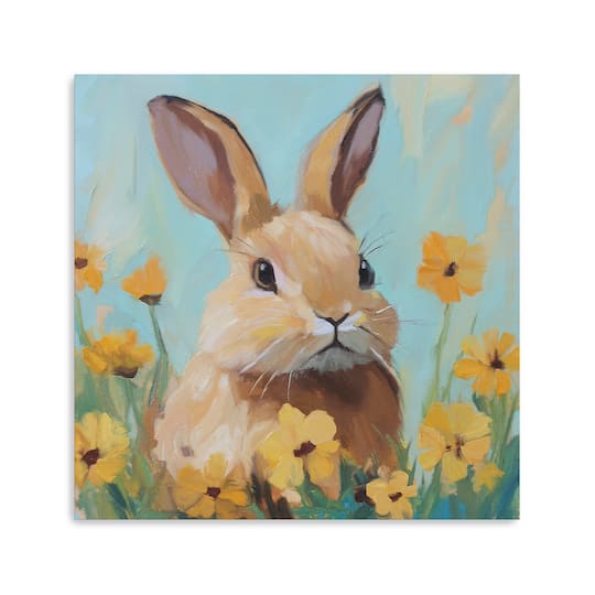 Lumaprints Little Bunny Canvas Giclée Art
